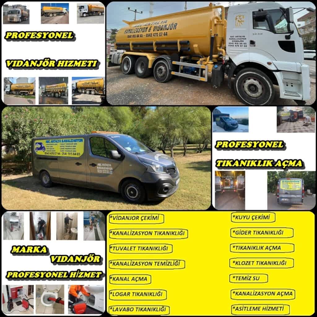 Antalya Kanalizasyon Açma - 0501 369 07 23